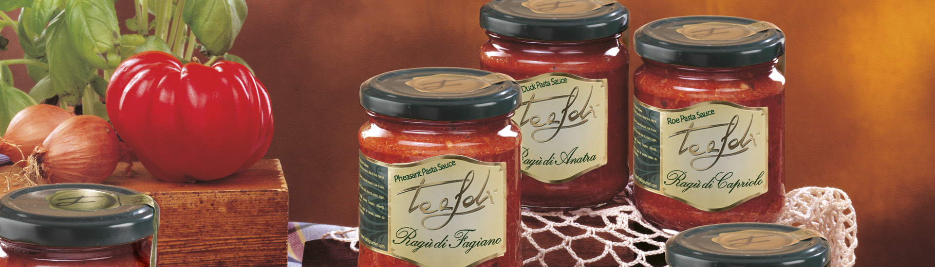 Tealdi Gourmet Game Meat Sauces 